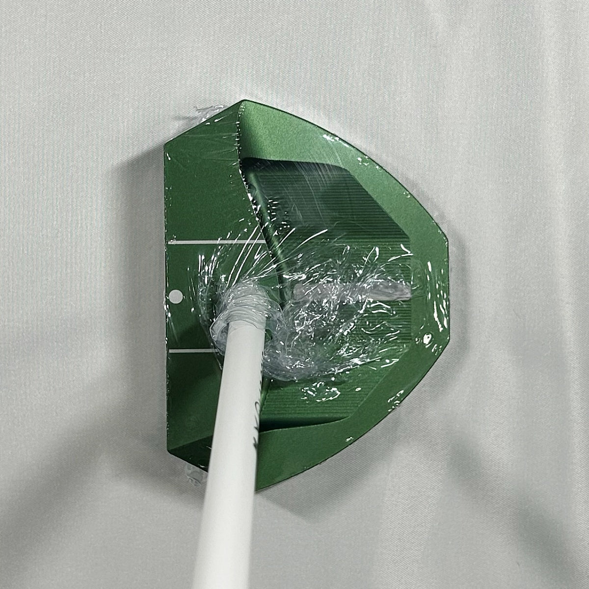 【アウトレット】OZ.1-iパター■Nランク／RH／GEARS WHITEシャフト／緑色ヘッド／35インチ／ライ角72度／PRESS PISTOL 2 Blackグリップ／重め-1435