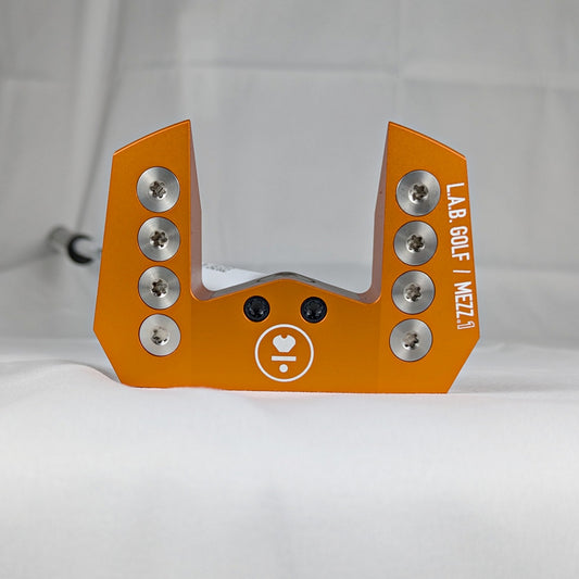 【アウトレット】MEZZ.1パター■Nランク／RH／橙色ヘッド／34.5インチ／ライ角69度／ACCRA白シャフト／アライメントマークなし6204