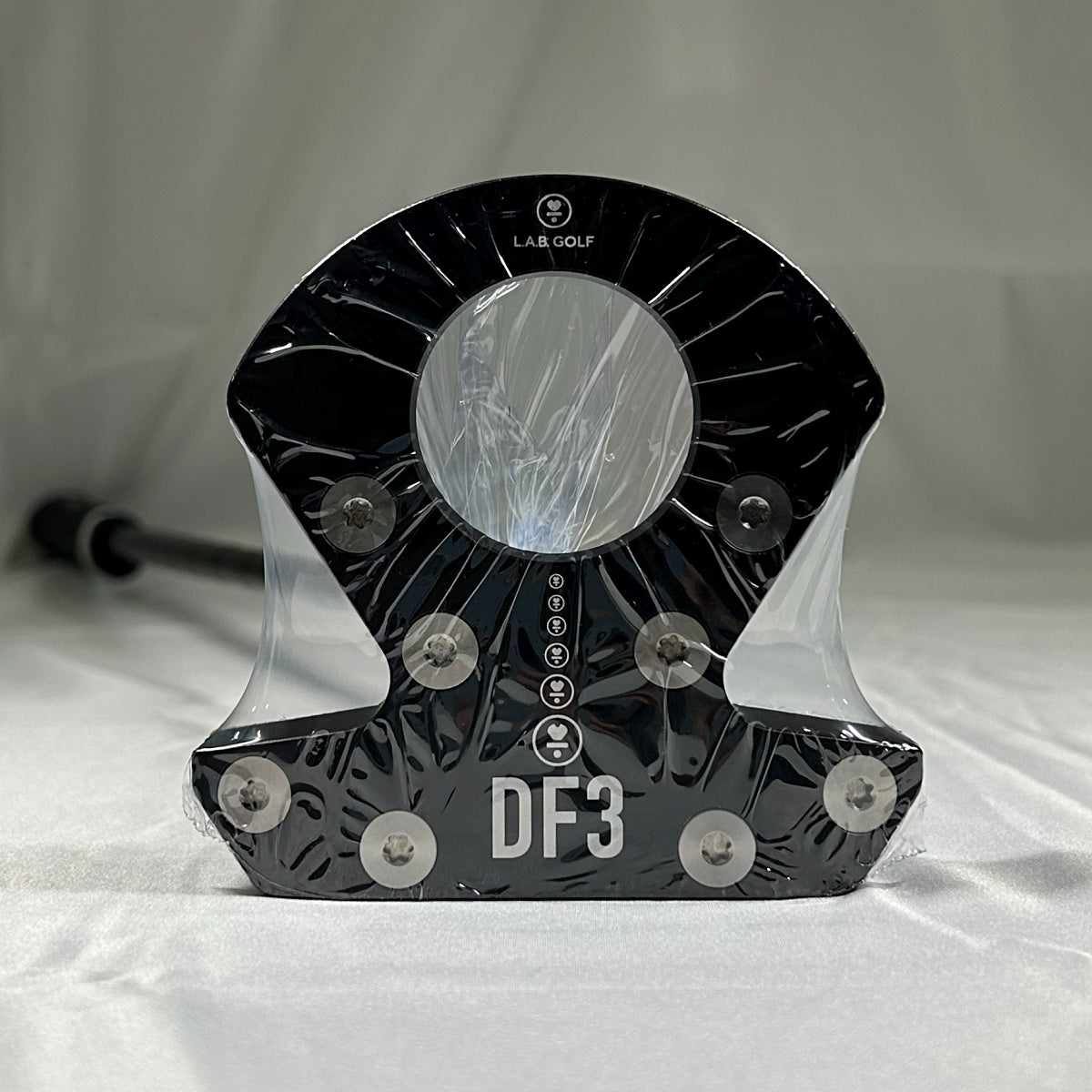 【アウトレット】DF3パター■Nランク／RH／黒色ヘッド／34インチ／ライ角71度／PRESS PISTOL 2 Blackグリップ-6578