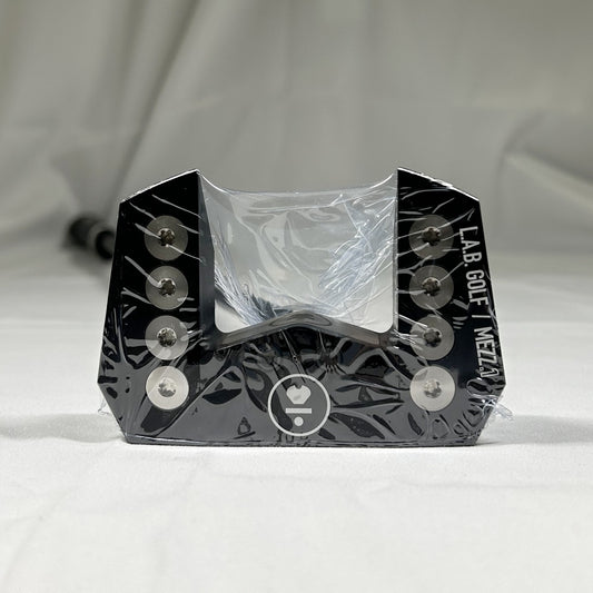 【アウトレット】MEZZ.1 パター■Nランク／RH／黒色ヘッド／スチールシャフト／34インチ／ライ角69度／PRESS PISTOL 2 Blackグリップ-8733