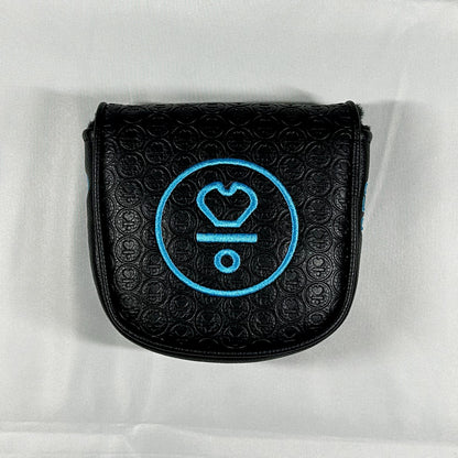 【アウトレット】DF3パター■Nランク／LH／青色ヘッド／TPTシャフト／33.5インチ／ライ角72度／PRESS PISTOL 2 Whiteグリップ／重め-9617